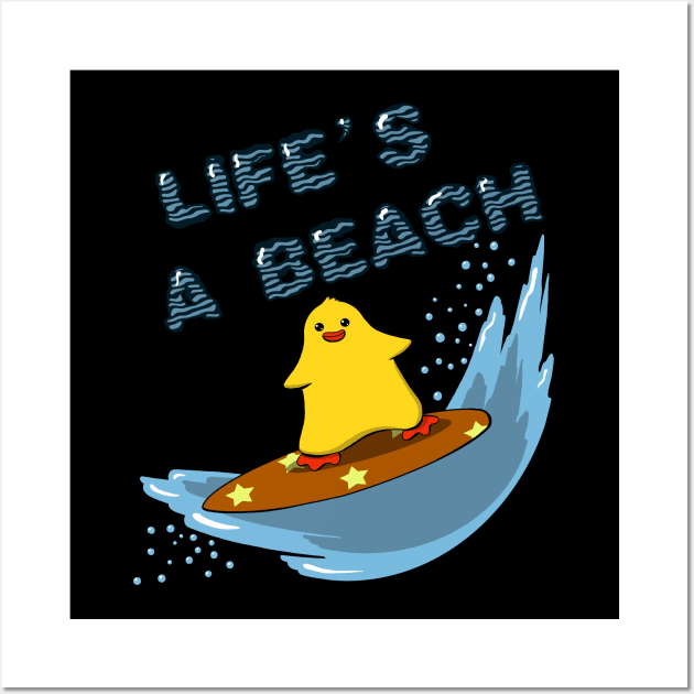 Life's A Beach! Wall Art by Simmerika